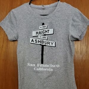 Light Gray Graphic T-Shirt